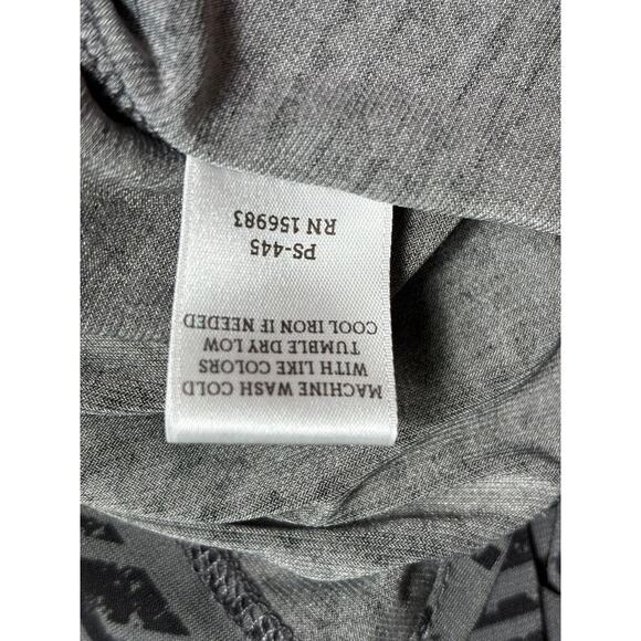 Peyton Jensen Jumpsuit Womens Large Geometric Pockets Elastic Waist Made USA - Picture 6 of 11